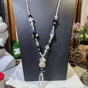 Artisan Handmade Glass Beaded Necklace